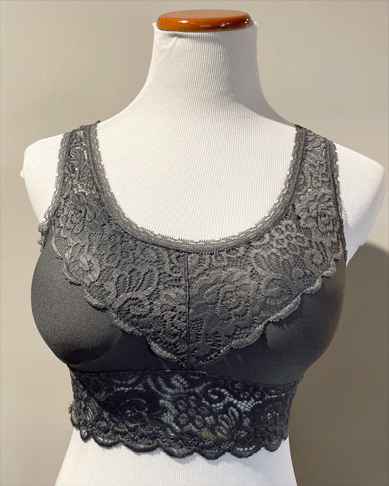 FLORAL LACE BRALETTE