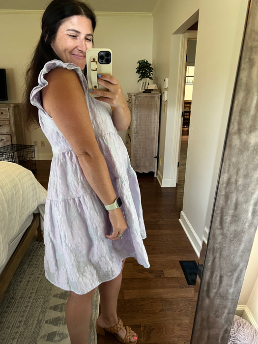 TEA PARTY LILAC DRESS