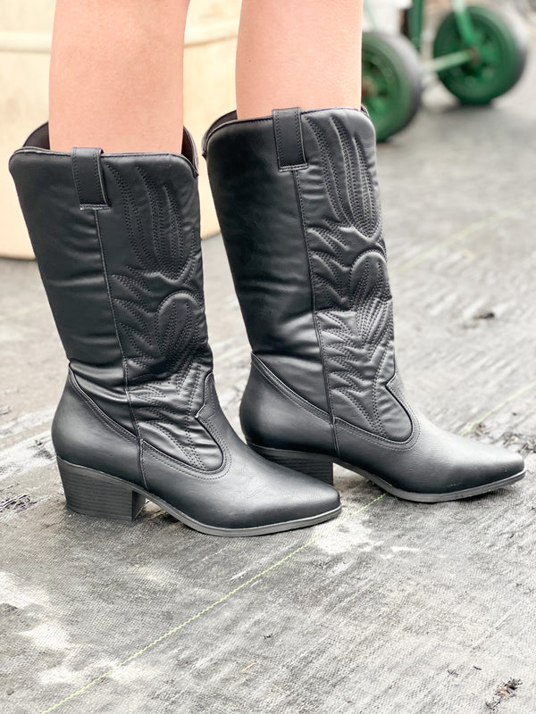 MONTANA COWBOY BOOT- 3 COLORS