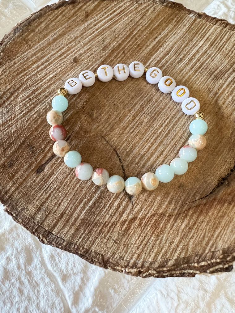 BE THE GOOD STRETCH BRACELET