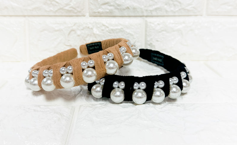 LARGE PEARL HEADBAND