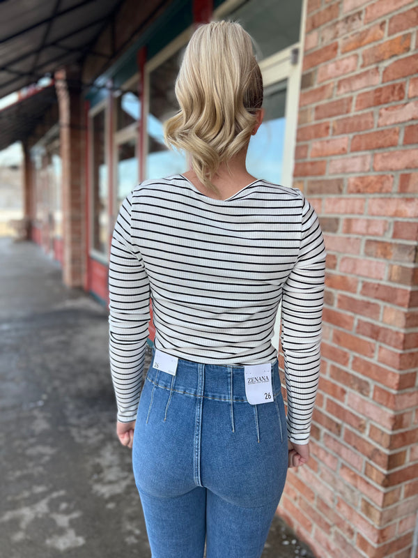 V NECK BODYSUIT