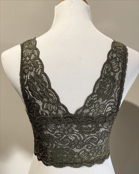 FLORAL LACE BRALETTE