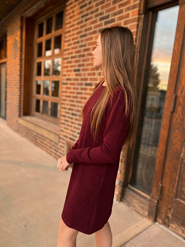 FOREVERMORE SWEATER DRESS