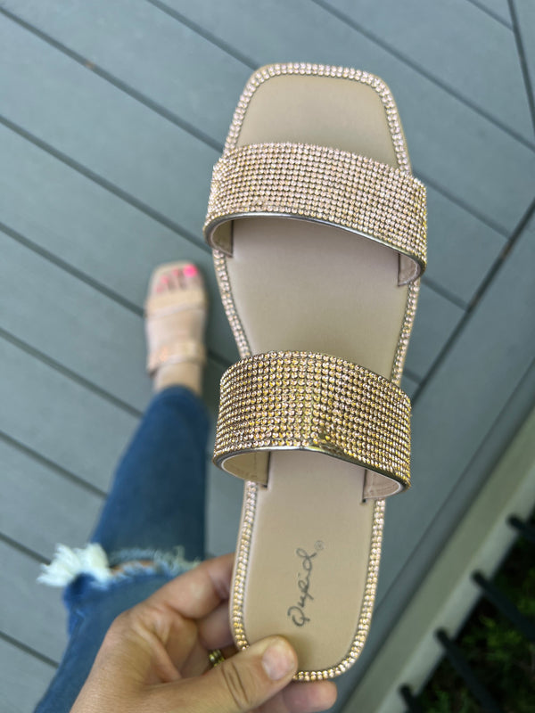 AFIA ROSE GOLD SANDAL