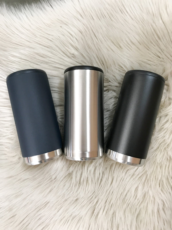 STAINLESS STEEL SLIM CAN COOLER