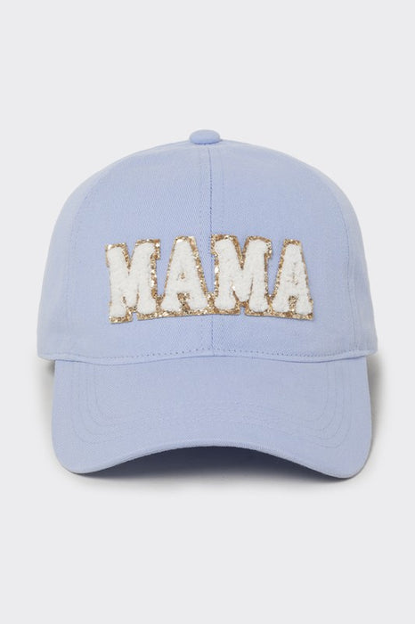 CHENILLE METALLIC MAMA HAT